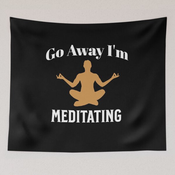 Item preview, Copy of Go Away meditating designed and sold by ArtBySymone.
