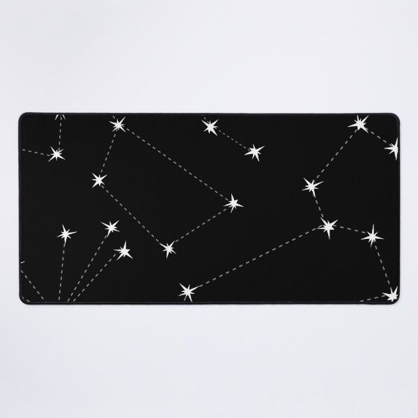 Item preview, Star Constellation Pattern on a Black Background designed and sold by GemsAnatomy.