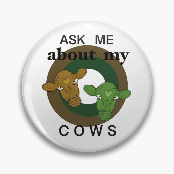 Item preview, Two Cows Ask Me About My Cows designed and sold by Svetlana  Horvat.
