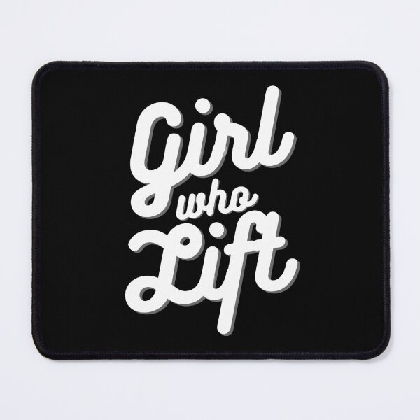 Item preview, Girl who lift | Motivational quotes designed and sold by Shambusiness.