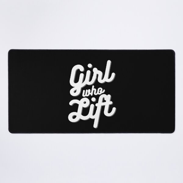 Item preview, Girl who lift | Motivational quotes designed and sold by Shambusiness.
