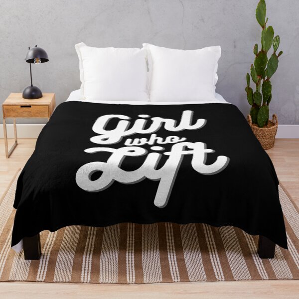 Item preview, Girl who lift | Motivational quotes designed and sold by Shambusiness.