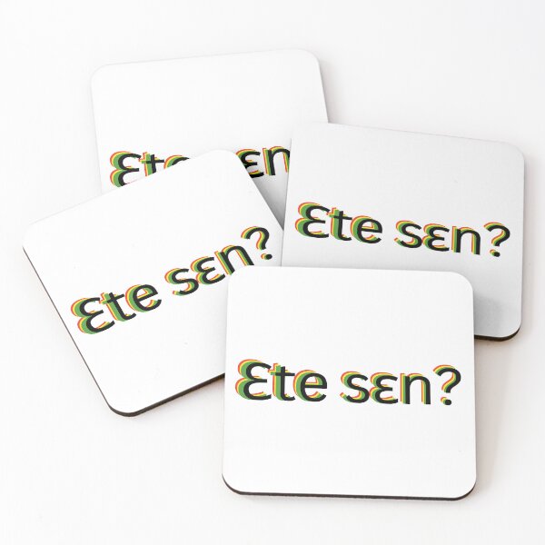 Item preview, Ete Sen [Hello, how are you?] designed and sold by AfriStyleUK.