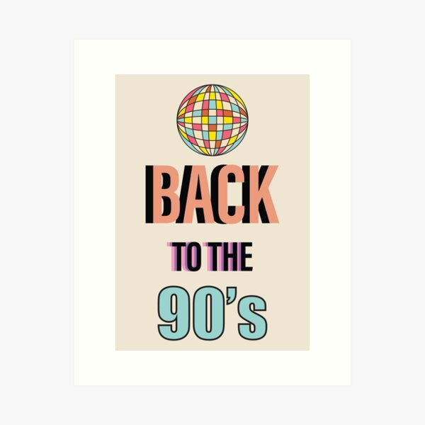 Artikel-Vorschau von Retro Discokugel Zurück in die 90er, designt und verkauft von bolimj.