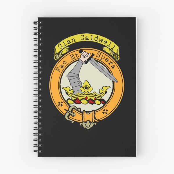 Item preview, Caldwell Clan Surname crest designed and sold by BagTown Clans.