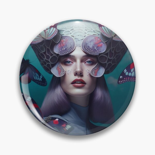 Item preview, Mesmerizing Mushroom Girl | Fungi Collection designed and sold by naiadsnest.