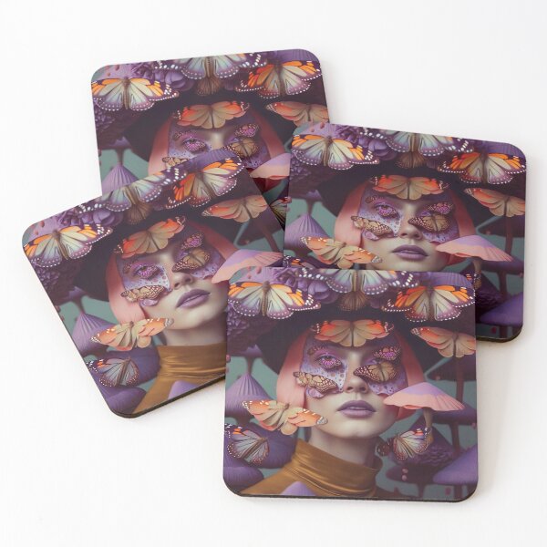 Item preview, Mesmerizing Mushroom Girl | Fungi Collection designed and sold by naiadsnest.