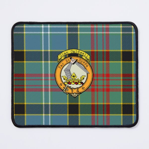 Item preview, Caldwell Scottish Tartan and Crest designed and sold by BagTown Clans.
