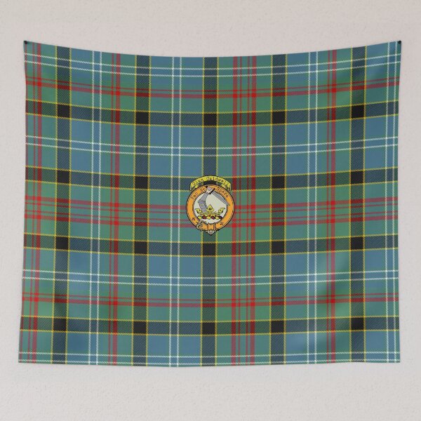 Item preview, Caldwell Scottish Tartan and Crest designed and sold by BagTown Clans.