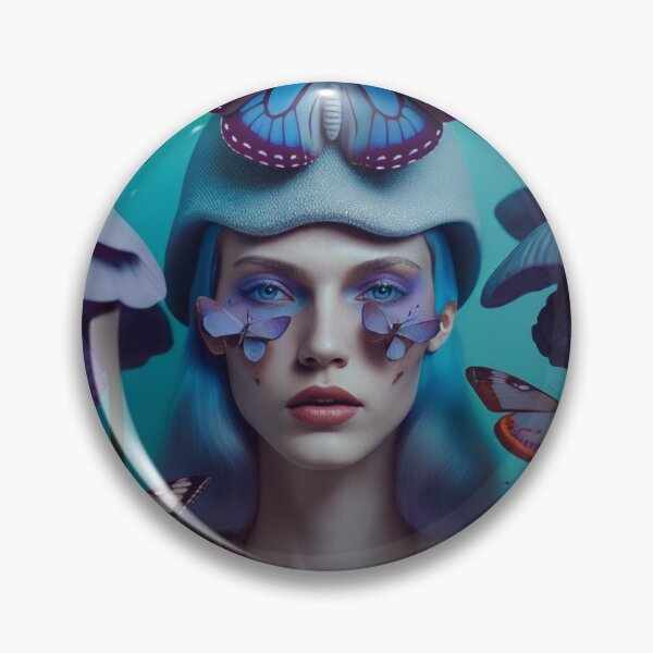 Item preview, Mesmerizing Mushroom Girl | Fungi Collection designed and sold by naiadsnest.