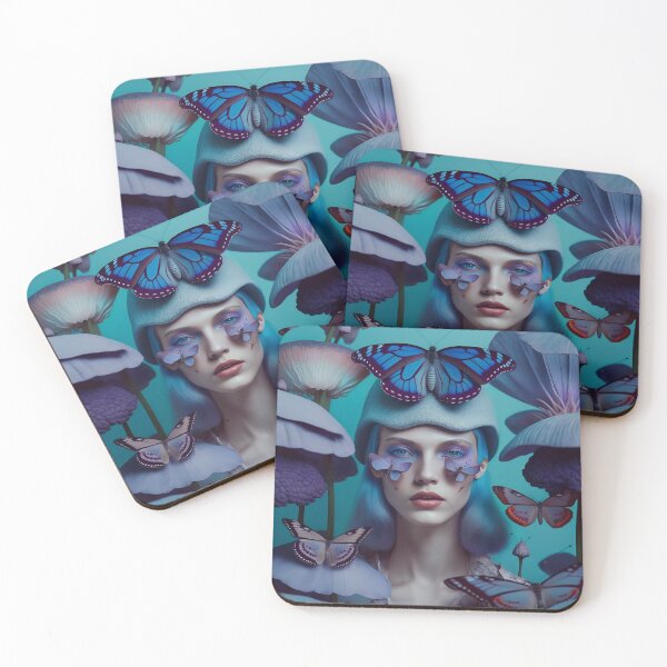 Item preview, Mesmerizing Mushroom Girl | Fungi Collection designed and sold by naiadsnest.