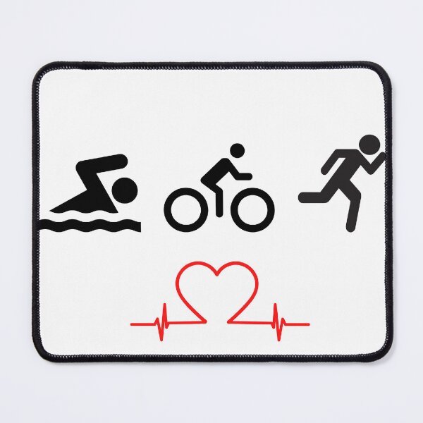 Item preview, cardio triathlon sport gift designed and sold by Scelai.