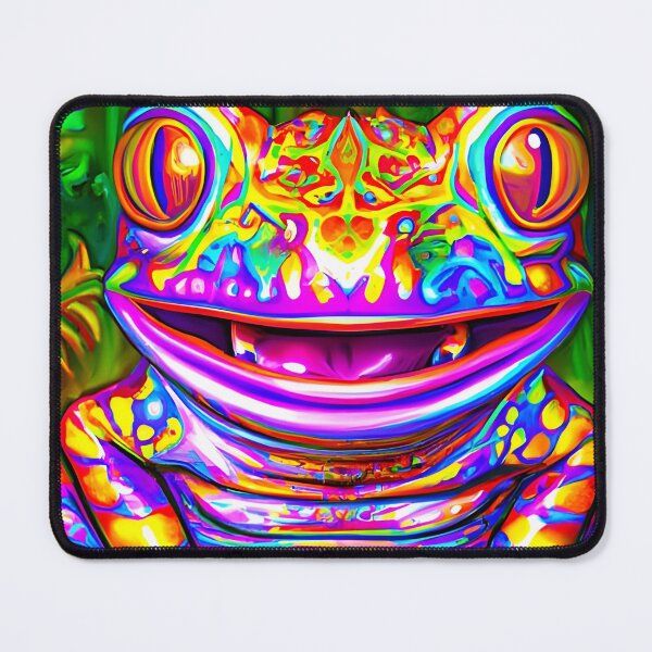 Item preview, Froggy Animal Spirit (8) - Trippy Psychedelic Frog designed and sold by TheThirdEye.