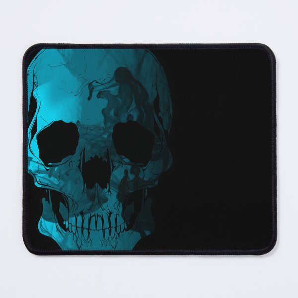 Item preview, Spooky Abstract Skull Nº1 - Blue designed and sold by CMeista.