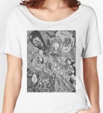 Abstract Ink Women's Relaxed Fit T-Shirt