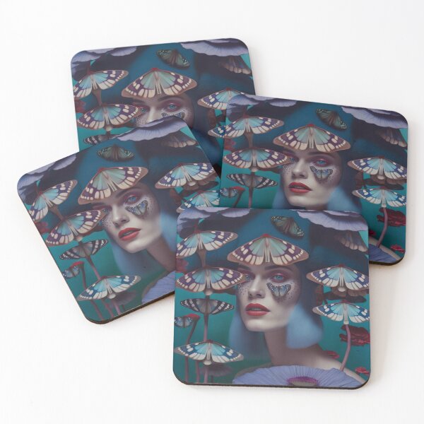 Item preview, Mesmerizing Mushroom Girl | Fungi Collection designed and sold by naiadsnest.