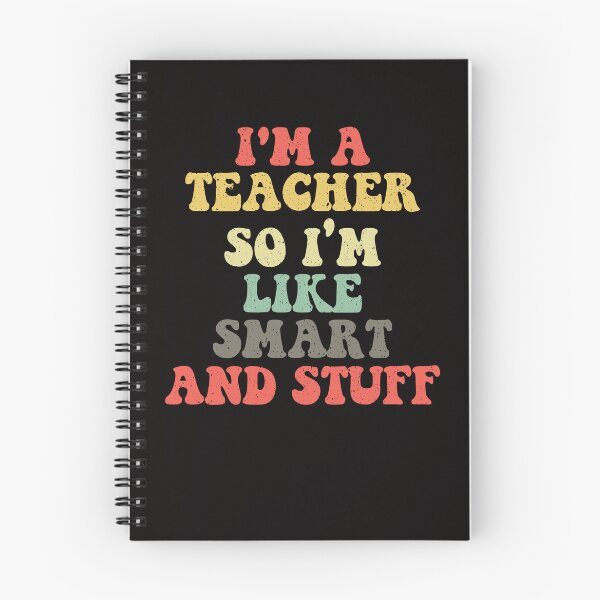 Item preview, I'm A Teacher So I'm Like Smart And Stuff VintageTeacher designed and sold by Shirtcutestore  ⭐⭐⭐⭐⭐.