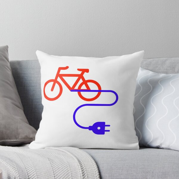 Item preview, E-bike, e-Power red & blue designed and sold by linesorcircles.