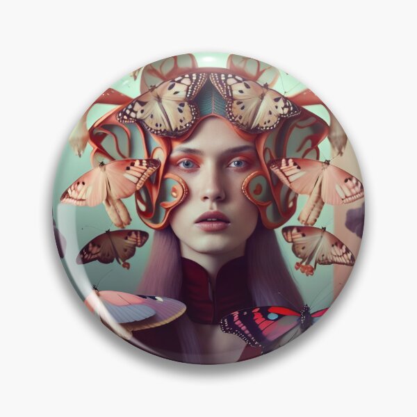 Item preview, Mesmerizing Mushroom Girl | Fungi Collection designed and sold by naiadsnest.