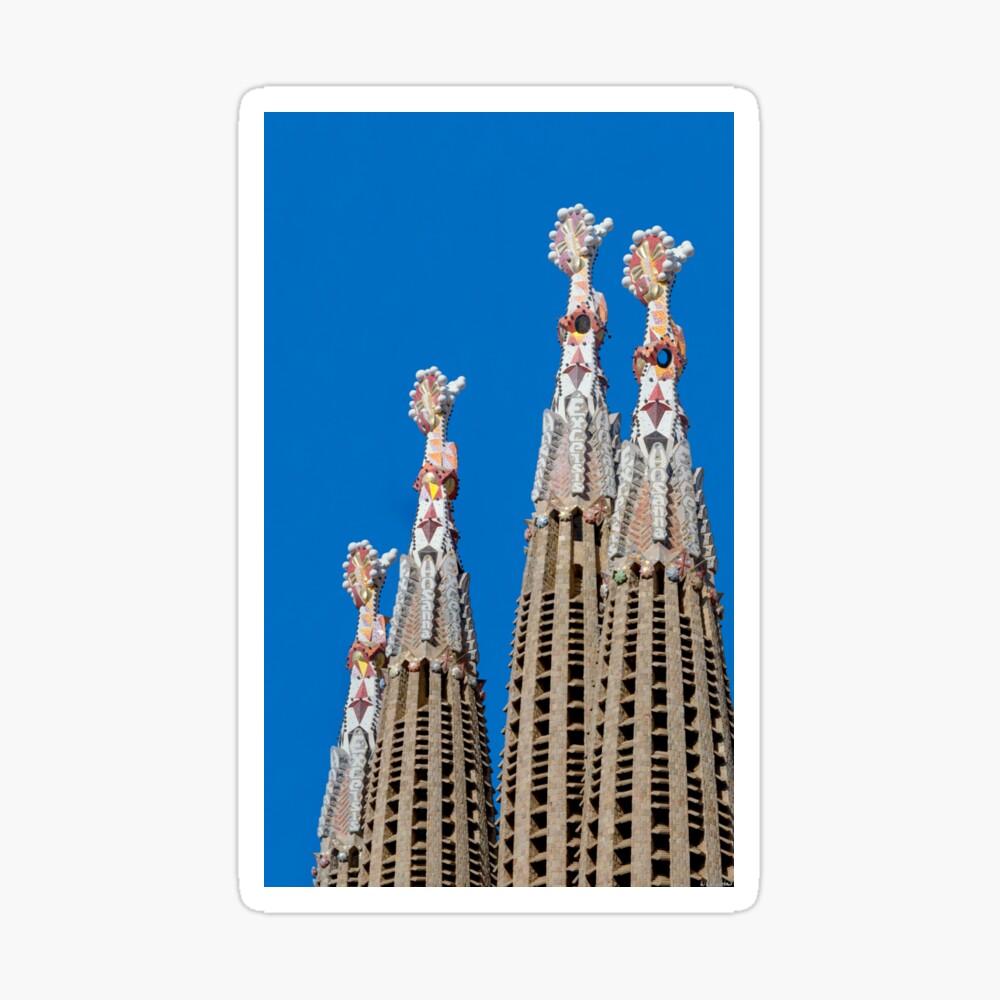 Sagrada Familia Spires Gaudi 02
