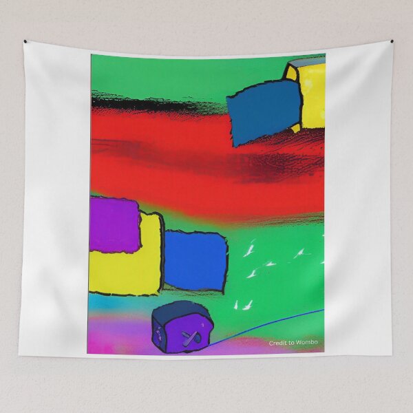 Item preview, Colorful, abstract wall art as prints, on canvas, or large posters. Wall art decor for your home designed and sold by JoelsCorner.