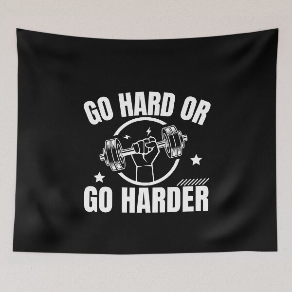Item preview, Go hard or go harder designed and sold by Shambusiness.