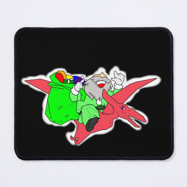 Item preview, Funny Santa Riding Pterodactyl Dinossaur Christmas designed and sold by RioCariocaClub.