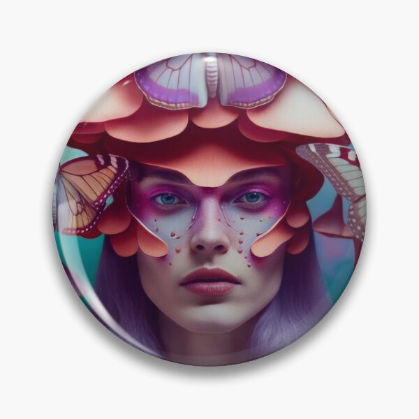 Item preview, Mesmerizing Mushroom Girl | Fungi Collection designed and sold by naiadsnest.