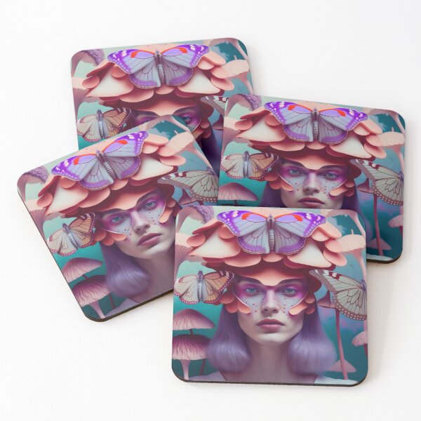 Item preview, Mesmerizing Mushroom Girl | Fungi Collection designed and sold by naiadsnest.