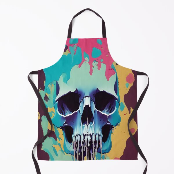 Item preview, Skull painting Nº1 designed and sold by CMeista.