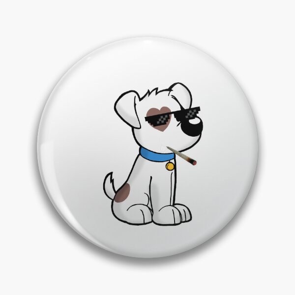 Item preview, thug life dog funny  meme designed and sold by Ambilart1.