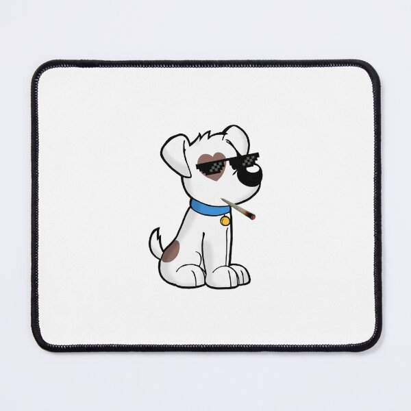Item preview, thug life dog funny  meme designed and sold by Ambilart1.