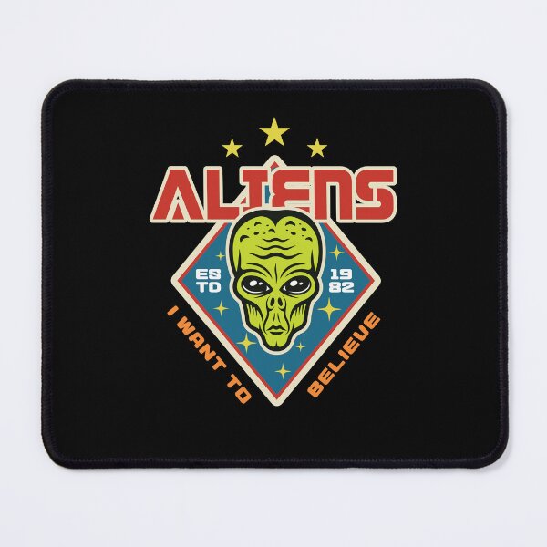 Item preview, Retro Space Alien Face T-shirt designed and sold by PrintPortal.