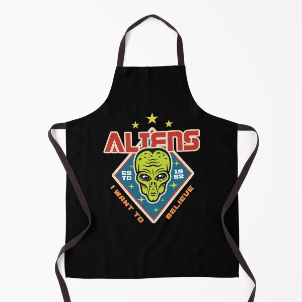 Item preview, Retro Space Alien Face T-shirt designed and sold by PrintPortal.
