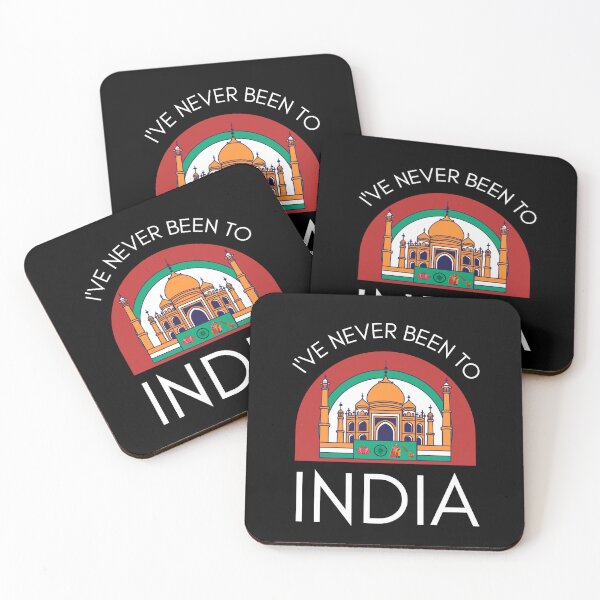 Item preview, I've never been to India - Travel designed and sold by FunnyFactDesign.