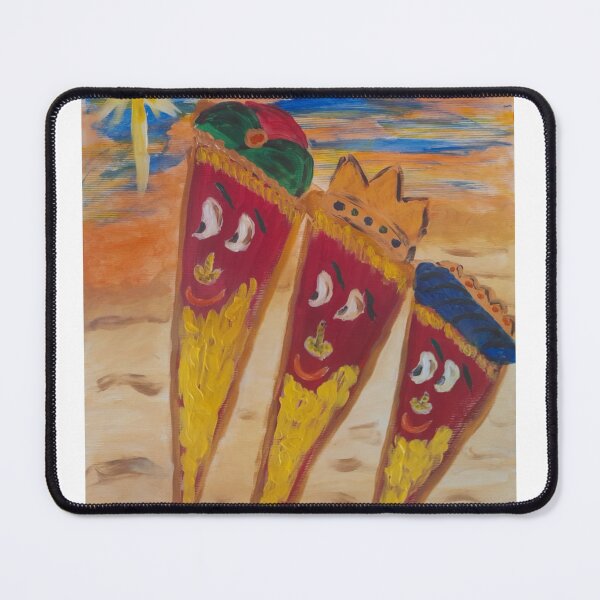 Item preview, the three Pizza The Wise Men in The Christmas Story 2021 plus1 Mumzy Maria Uberstein designed and sold by ArsInfinity.