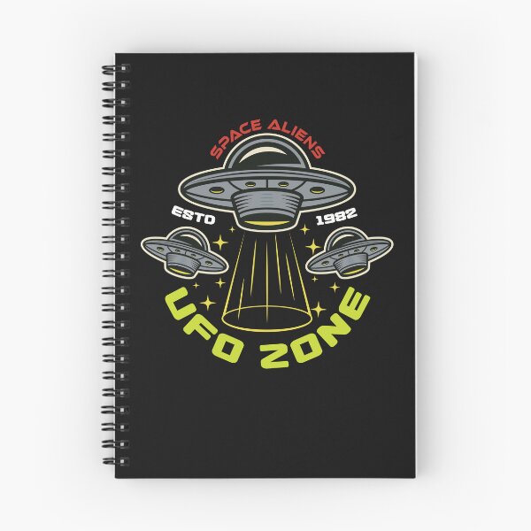 Item preview, UFO Zone Retro Space Ship T-shirt designed and sold by PrintPortal.