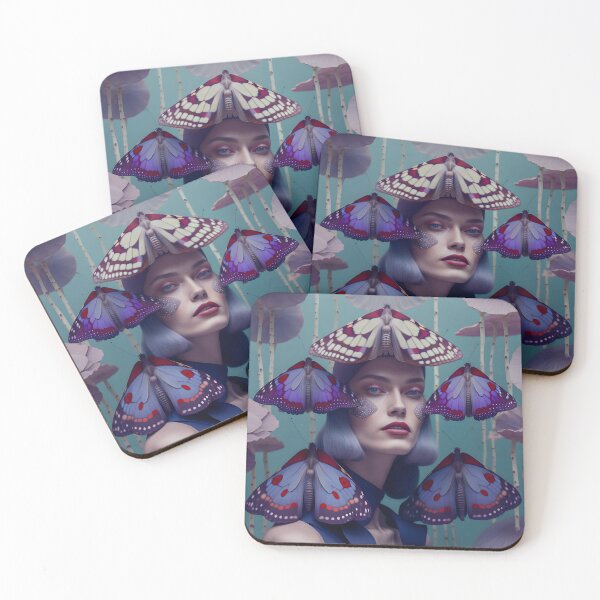 Item preview, Mesmerizing Mushroom Girl | Fungi Collection designed and sold by naiadsnest.
