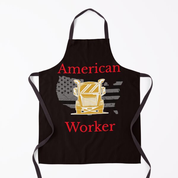 Item preview, American Trucker, American Worker GR designed and sold by TeamsterLife.