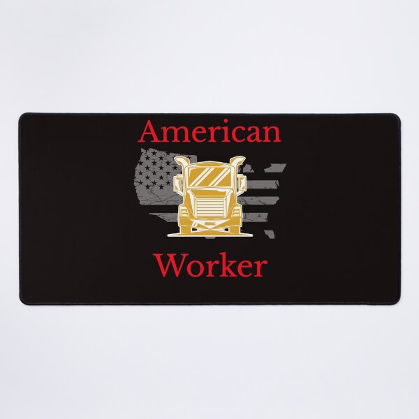 Item preview, American Trucker, American Worker GR designed and sold by TeamsterLife.