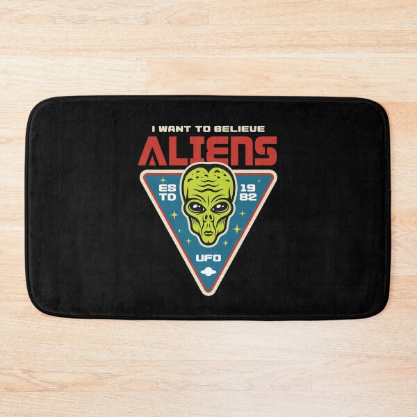 Item preview, I Want To Believe In Aliens! designed and sold by PrintPortal.