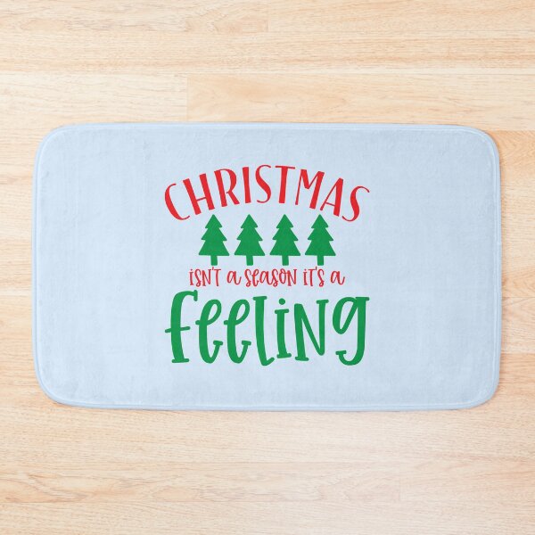 Item preview, Christmas isn't a season, it's a felling, Funny Santa Christmas quote designed and sold by Sunnyhova.