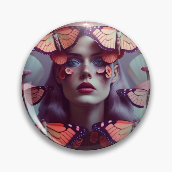 Item preview, Mesmerizing Mushroom Girl | Fungi Collection designed and sold by naiadsnest.