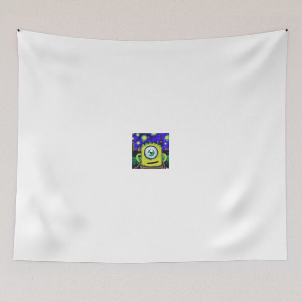 Item preview, mike wazowski two eyes van gogh theme designed and sold by DOOSKY M.