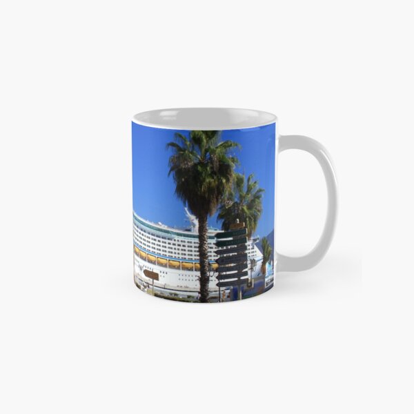 A ship on the street...Adventure of the Seas Classic Mug