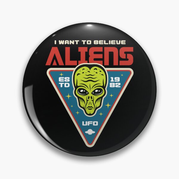 Item preview, I Want To Believe In Aliens! designed and sold by PrintPortal.