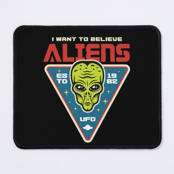 Item preview, I Want To Believe In Aliens! designed and sold by PrintPortal.