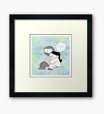 Mine - Watercolor Framed Print
