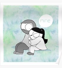 Póster Mina - Acuarela