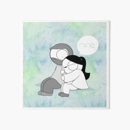 Mine - Watercolor Art Board Print